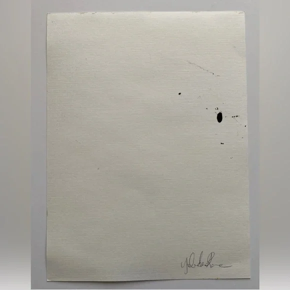 Abstract Acrylic Original Painting On Canvas Paper 9X12 Pink - Picture 5 of 5